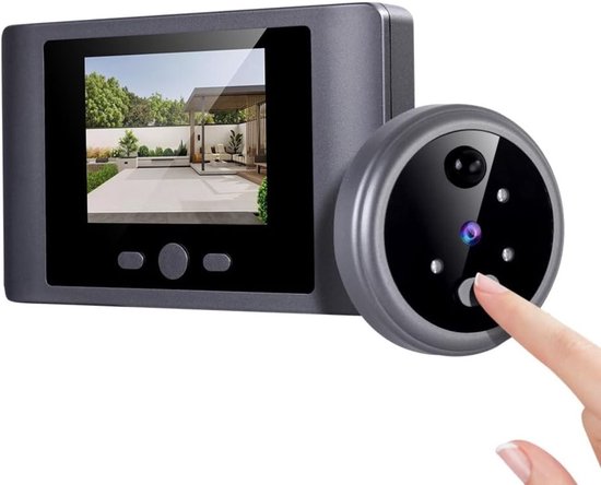 ApexArte® Deurbellen met Camera - Video Deurbel - Draadloos - Full HD van Merkloos