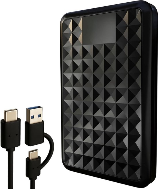 ApexArte® Harde Schijf Extern - Draagbare - 120GB Opslag -Zwart