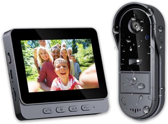 ApexArte® Videodeurbel – Slimme Deurbel Met Camera – Deurbel Camera