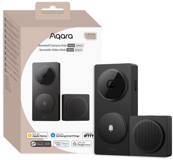 Aqara Doorbell Camera Hub G410 Select (Black) van Aqara