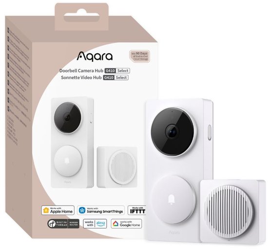 Aqara Doorbell Camera Hub G410 Select (White) van Aqara