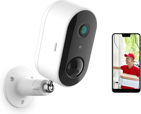 Arenti Beveiligingscamera voor buiten inclusief Zonnepaneel en 32 GB SD-kaart - Full HD - Batterijgevoed van Arenti