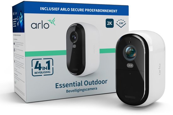 Arlo Essential2 2K beveiligingscamera - 1 IP-Camera van Arlo