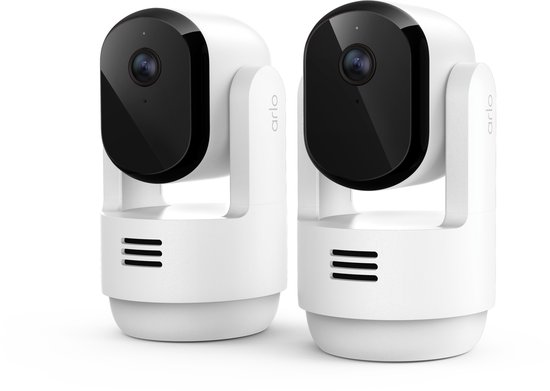 Arlo Essential3 HD PTZ beveiligingscamera voor binnen, 2-Cam van Merkloos