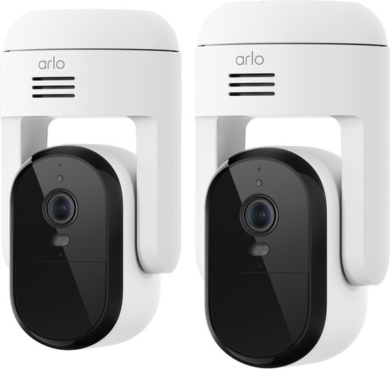 Arlo Essential3 HD PTZ beveiligingscamera voor buiten, 2-Cam van Merkloos