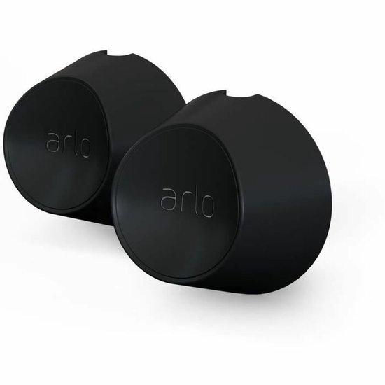 Arlo magnetisch wandmontage (zwart) - WANDMONTAGE - Arlo Gecertificeerd Accessoire - magnetisch wandmontage, weersbestendig - Compatibel met Arlo Ultra 2, Ultra, Pro 5, Pro 4, Pro 3 beveiligingscamera's, Set van 2 - VMA5001-10000S van Arlo
