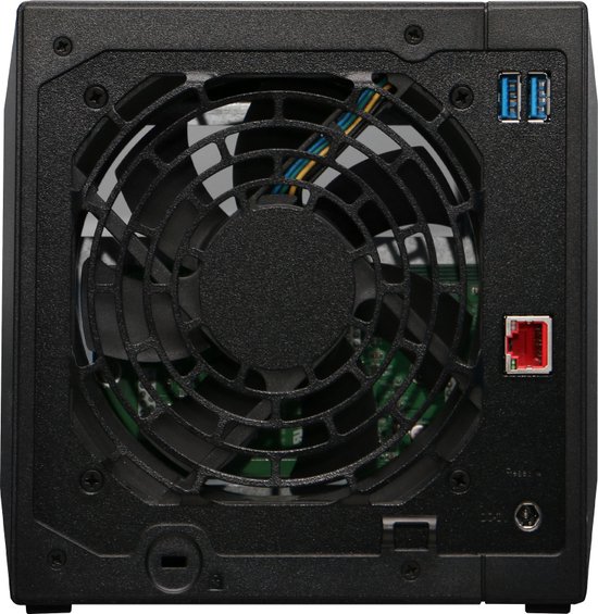 Asustor DRIVESTOR 4 Pro Gen2 AS3304T V2 NAS Realtek RTD1619B 2 GB DDR4 ADM Zwart van Merkloos