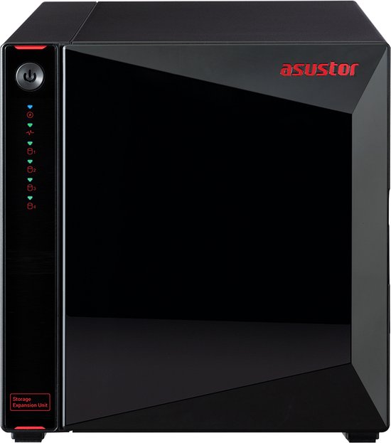 Asustor Xpanstor 4 AS5004U disk array Zwart van Asustor