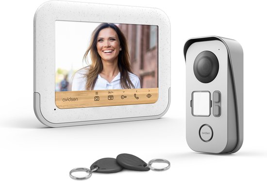Avidsen BambooView RFID intercom met camera - bedraad van Avidsen