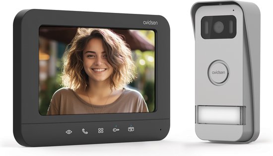Avidsen Prima deurintercom met 7'' scherm - bekabeld van Avidsen