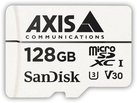 Axis 01678-001 flashgeheugen 128 GB MicroSDXC Klasse 10 van Merkloos