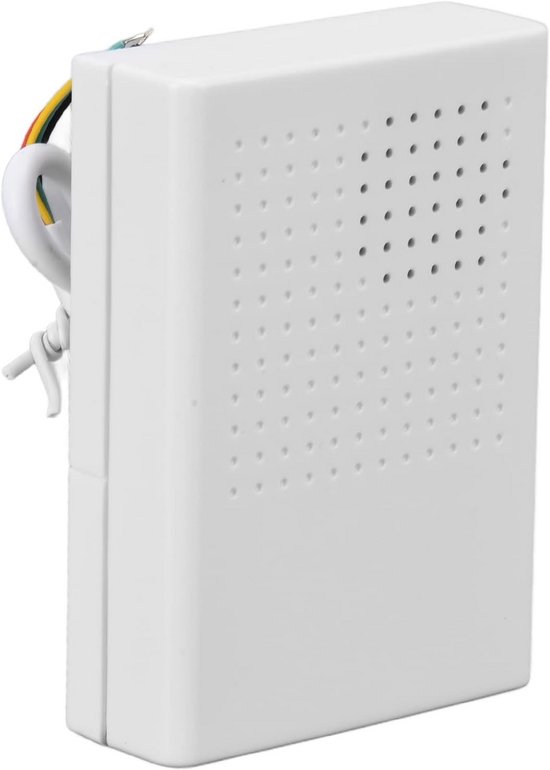Bedrade Deurbel met Luid Geluid (90dB) voor Thuis, Kantoor of School - Witte Toegangscontrole