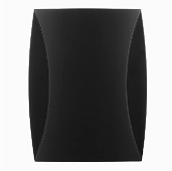 Bedrade Deurbel met Twee Klanken en Klassiek Geluid - 230V, Zwart