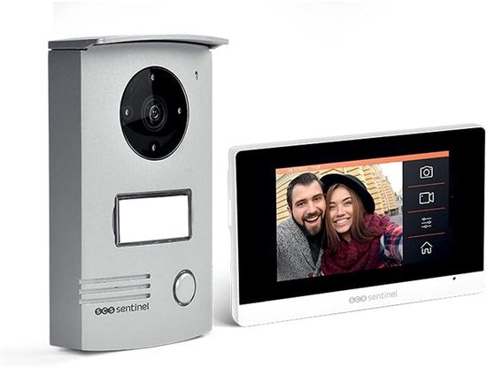 Bekabelde Video-intercom met 4,3 inch Touchscreen en Nachtzicht van Merkloos