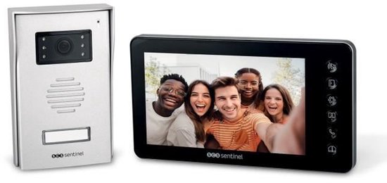 Bekabelde video-intercom - SCS SENTINEL - VisioFirst 7 - 7" scherm - 3 jaar garantie van Merkloos