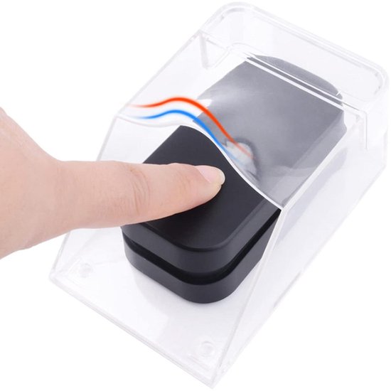 Bel Regenhoes - Deurbel Bescherming - Weerbestendig Maken - Compact Ontwerp - Klein Formaat - Transparant