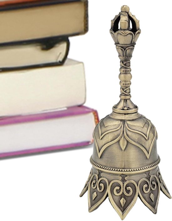 Bell Bell, Hand Bell | Vintage Copper Bell Loud - Solid Metal Decorative Brass Rattle, Handmade Pet Toy for Cow Cat Dogs