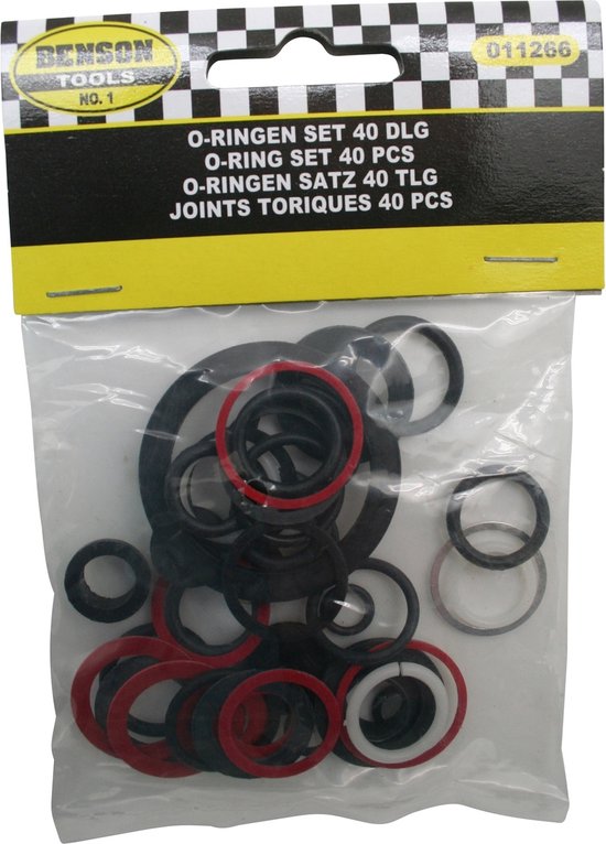 Benson Dichtingsringen - Sanitairringset - O - Ringen - 40 delig van Benson