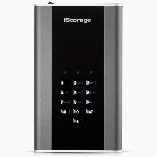 Beveiligde Externe Harde Schijf 4TB met PIN Code en Hardware Versleuteling