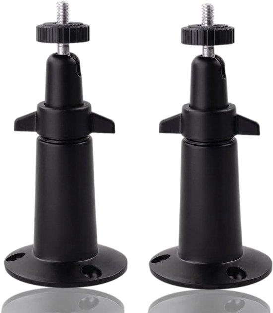 Beveiligingsbeugel - 360 graden rotatie - Camerabevestigingsbeugel - Verstelbare metalen beugel voor binnen- en buitenbeveiliging - Accessoires voor camerabevestiging - Accessoires voor camerabewaking - Zwart van Joyguard