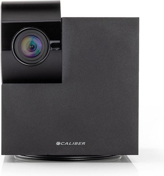 Beveiligingscamera binnen - Huisdiercamera - Privacy modus - Wifi - Pan Tilt - 1080P - Beweeg en Geluidsdetectie - Nachtzicht - Werkt met Google Home - Zwart (HWC202PT) van Smartwares