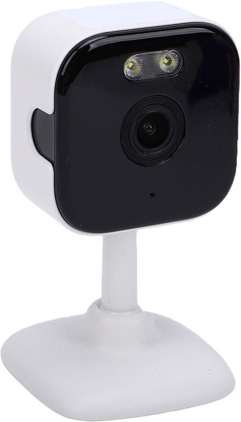 Beveiligingscamera Binnen - Mini Camera - Huis Bewaken - AI Bewegingsdetectie - 2K Resolutie - Wit