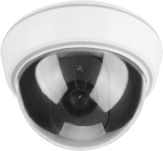 Beveiligingscamera Dome voor Binnen en Buiten - Realistische Look met Nachtzicht