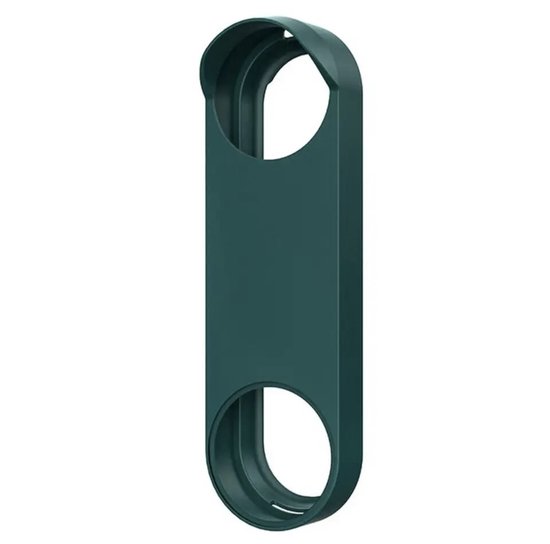 Beveiligingscamera Hoes - Groen - Google nest video deurbel batterij - Google nest - beschermhoes - anti regen - helder zichtvideodeurbel beschermer - videodeurbel hoes- videodeurbel cover - videodeurbel bescherming van Cavogin