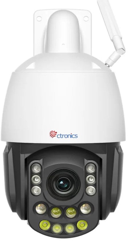 Beveiligingscamera – IP Camera – Buiten Camera – 4K Camera – Nachtzicht – 30X Zoom – Weerbestendig IP66 van Merkloos