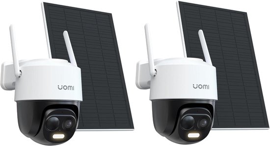 Beveiligingscamera Kit - Woning Camera Set - Huis Beveiliging - Nachtkleur Zicht - 17x13x14 cm