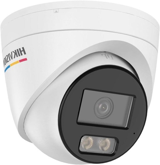 Beveiligingscamera Turret - IP Camera Dome Camera - Toezicht Houden - ColorVu 3.0 Technologie - 4MP - Wit
