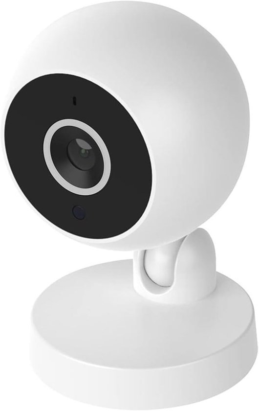 Beveiligingscamera - Wifi Camera - Huisbewaking - Nachtzicht - 1080p - Wit