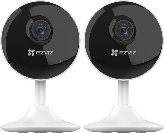 Beveiligingscamera zonder merk, Draadloze 1080P wifi-camera voor binnen met app, 10M nachtzicht, Bewegingsdetectie, Twee-weg audio van Merkloos
