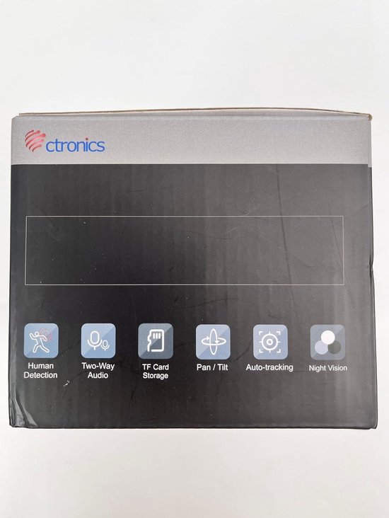 Bewakingscamera 4G LTE binnen met simkaart 360° PTZ IP-camera bewegings-/mensenherkenning automatische tracking nachtzicht 2-weg audio insteken - indoor. van Nivudo