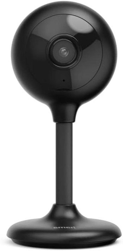 Bewakingscamera Binnen - Slimme Wifi Camera - Huis Dieren Monitoren - Tweeweg Audio - 1080p Full HD - Zwart