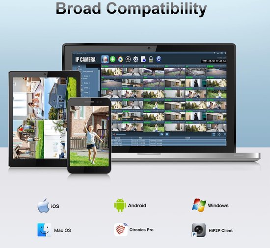 Bewakingscamera Outdoor 5X Optische Zoom 20 m Kleur Nachtzicht 1080 P PTZ CCTV Camera - 355 ° Pan 90 ° Tilt Auto Tracking Menselijke Detectie Twee-weg Audio van IMEI®