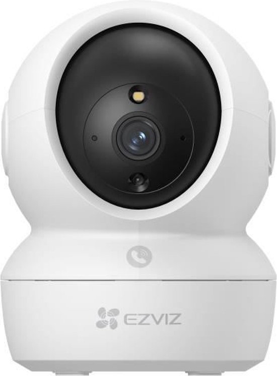 Binnencamera - EZVIZ - H6c 2K - 340° rotatie - AI-detectie - Nachtzicht in kleur - Tweerichtingsgesprek van EZVIZ