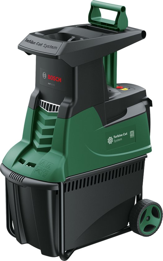 Bosch AXT 25 TC Hakselaar - 2.500 W - Incl. 53L opvangbak en aanduwstok van Bosch