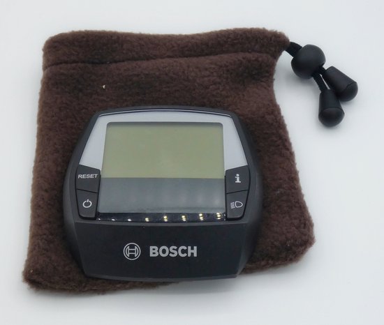 Bosch ebike display hoesje displayhoesje intuvia - bruin - fleece van Bosch