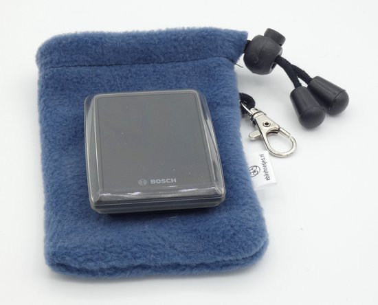 Bosch Kiox/Kiox 300/Shimano E6100/Shimano E6010-DLX-displayhoesjes-Jeans Blauw-Fleece e-bike van Bosch