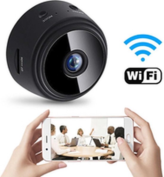 Brazzy® - Spy Camera met Wifi App - Full HD 1080p - exclusief 32 GB SD kaart - Dashcam - Beveiligings Camera - Verborgen Camera - Spycam – Mini Camera – Mini Camera Spy – Spionage Camera van BRA