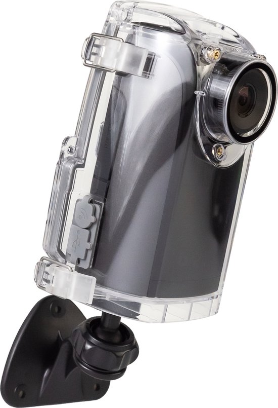 Brinno - BCC300-M Construction Camera Mount Edition - Bundel Bevat Timelapse Camera (TLC300), Waterproof Housing (ATH120) & Wall Mount (AWM100) & Bungee Cords van Brinno