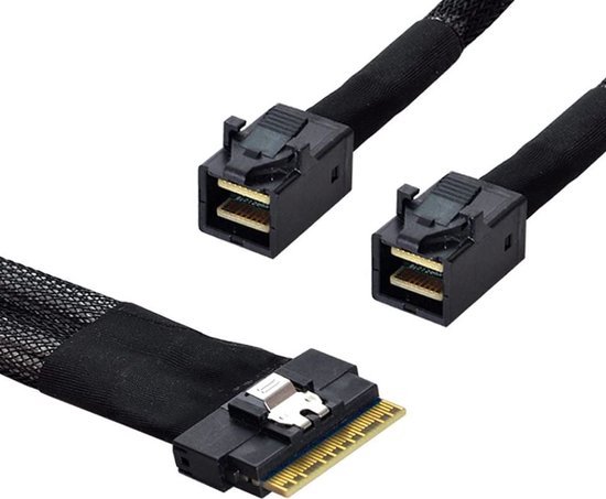 Broadcom 05-60002-00 Serial Attached SCSI (SAS)-kabel 1 m van Merkloos
