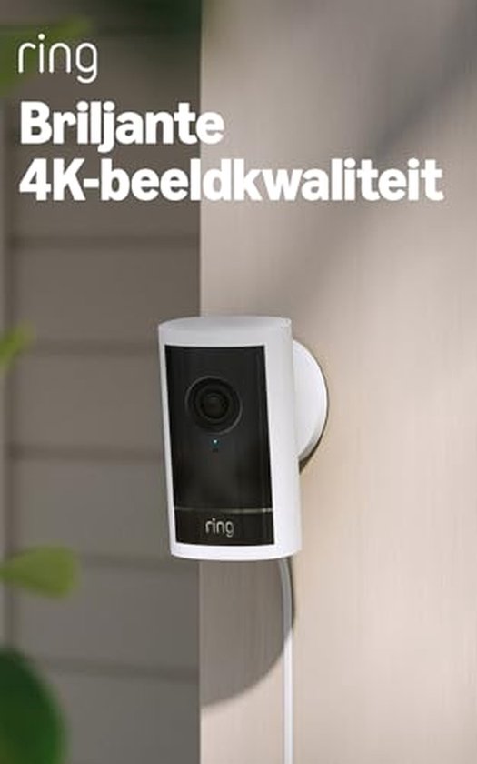 Buiten Beveiligingscamera - Nieuwste Generatie Camera - Huis Bewaken - Retinal 4K Beeldkwaliteit - Tot 10x Zoom - Zwart