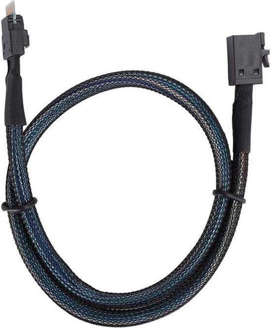 Cable de Alimentación de Ordenador Conexión Slim SAS SAS38P a SAS HD SFF-8643 Transmisión de Ordenador de Servidor van Merkloos