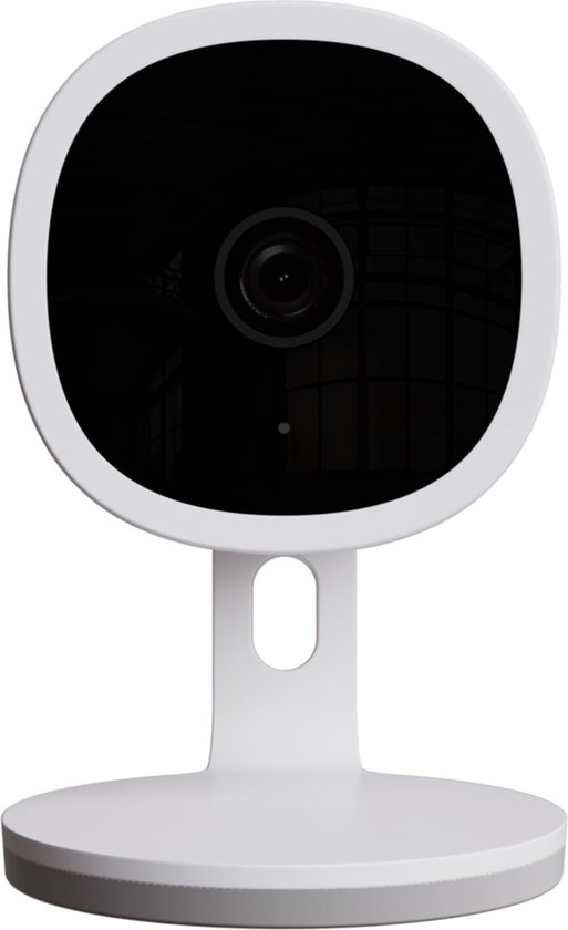 Calex Slimme Bewakingscamera voor Binnen - Wifi IP Camera, Beveiligingscamera met Nachtzicht en 2-Weg Audio - Indoor - 2K (Full HD) - Wit van Calex
