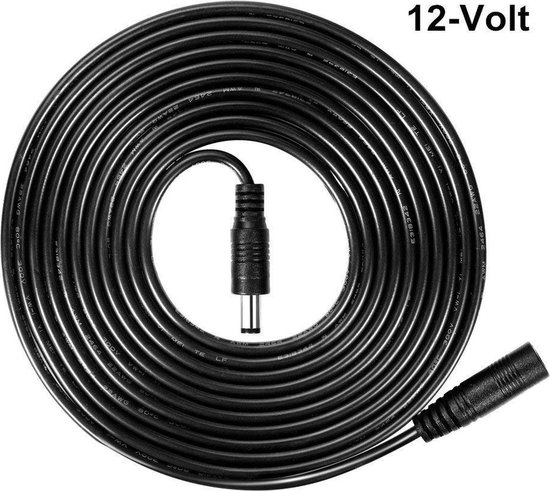 Camera Adapter Verleng Snoer - Verleng Kabel Camera Set - Camera Systeem - Draadloos Camera verlengkabel - 10 meter van Merkloos