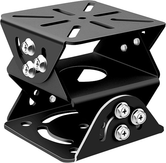 Camera Beugel - Bevestigingshouder - Beveiliging Monteren - 3-assige Verstelbaar - 10 x 10 x 10 cm - Zwart