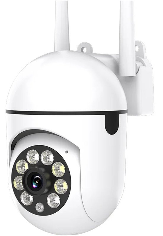 camera - camerabewaking - Ease Life APP Draadloze 1080P HD WiFi-beveiligingscamera voor binnen en buiten, nachtzicht in kleur, 2-weg audio, 360 ° van Merkloos