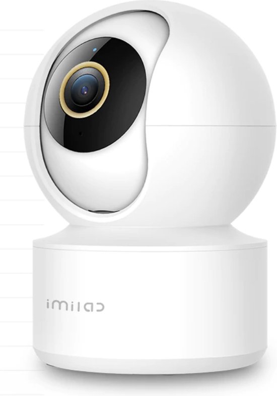 Camera In Huis - Hondencamera - Huisdiercamera - Beveiligingscamera - Pet Camera - Met App - Wit van Merkloos